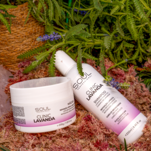 KIT– Soul Clinic Linha Lavanda – Shampoo & Hair Mask