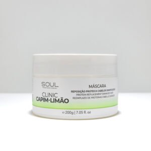 Máscara Soul Clinic – Capim Limão 200g - Reposição Proteica