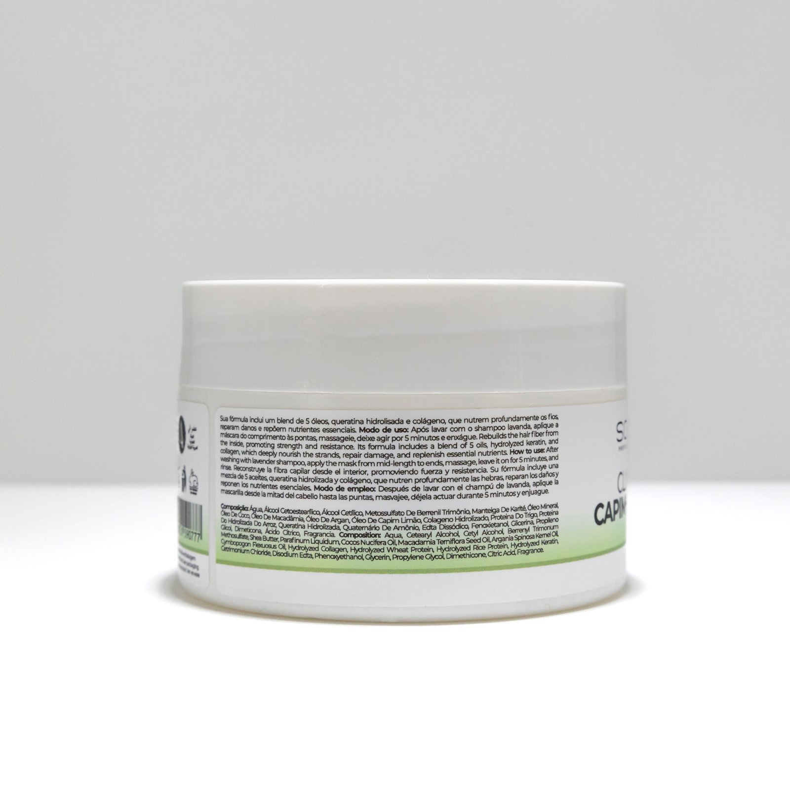 KIT– Soul Clinic Linha Capim Limão – Shampoo & Hair Mask - Imagem 5