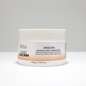 Máscara Soul Clinic – Linha Alecrim 200g – Cabelos Secos – Reposição Hídrica